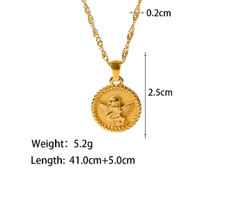 Cherubin Golden Necklace