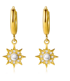 Earrings Mooni Golden