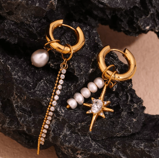 Earrings Bunny Golden