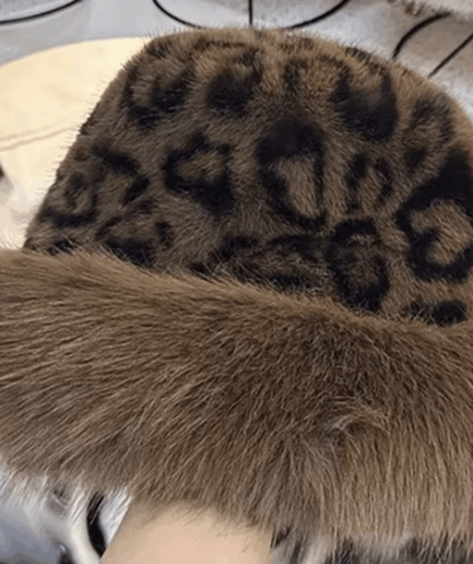 Leopard Print Hat