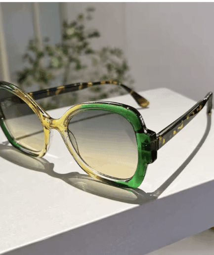 Loulou Green Sunglasses