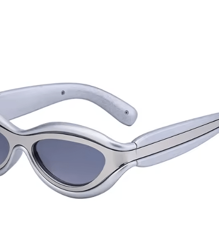 Tina Silver Sunglasses