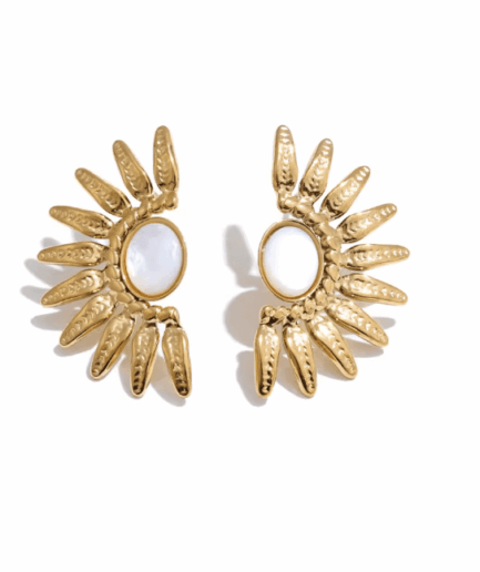 Kymiya Golden Earrings