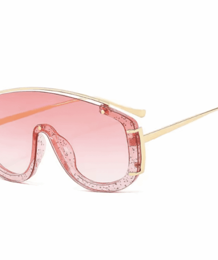 Angle Pink Grey Sunglasses