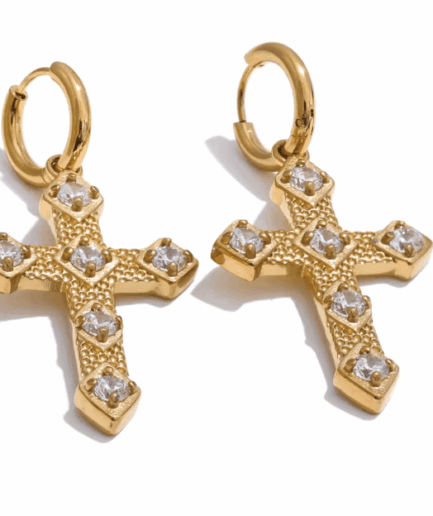 Griss Golden Diams Earrings