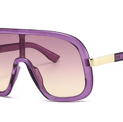 Wyclef Purple Sunglasses