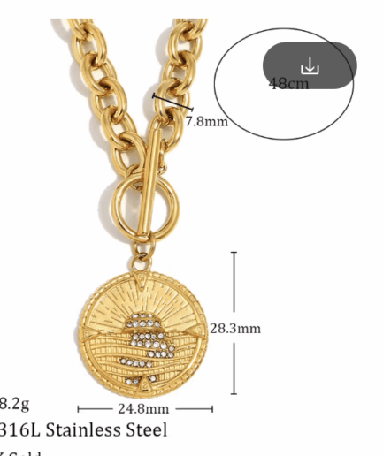 L'Azteque Sautoir Necklace