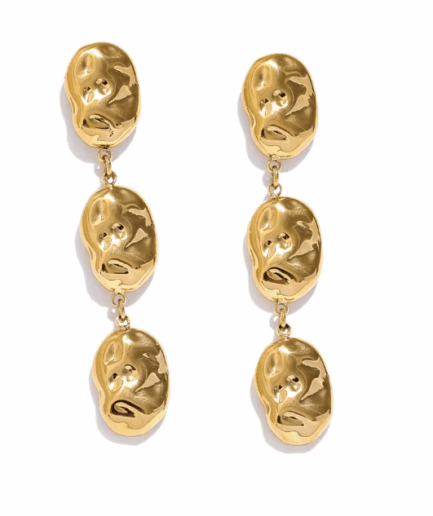Cha Golden Earrings