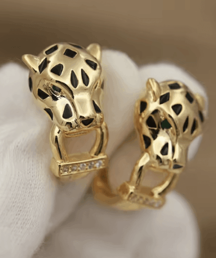 Puma Golden Earrings