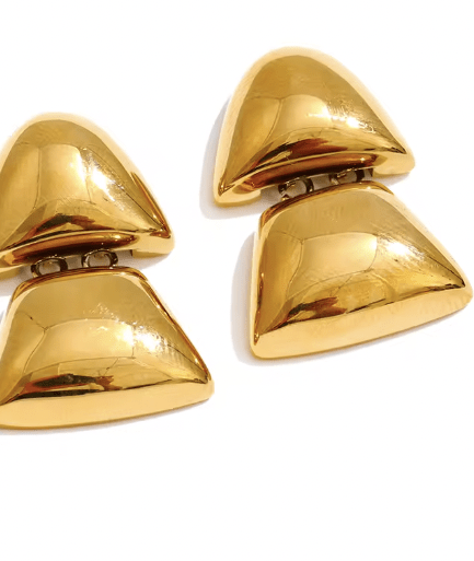 Tree Golden Earrings