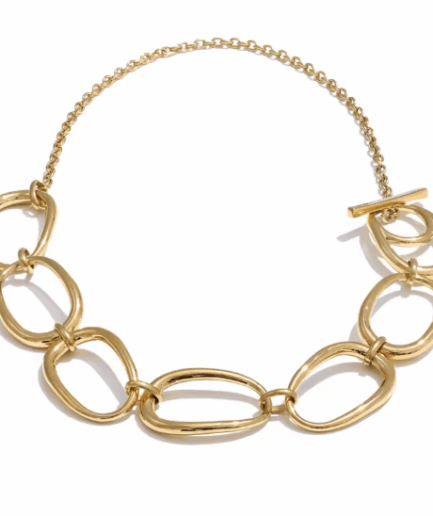 Yvettes Golden Necklace