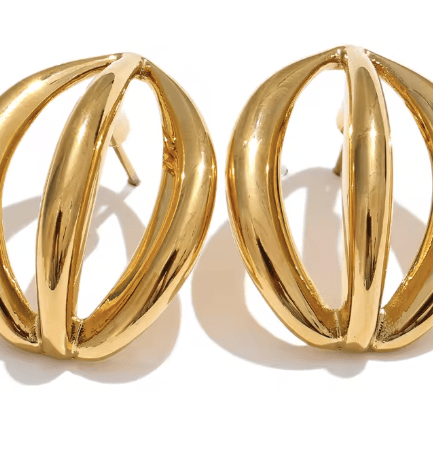 Luna Golden Earrings