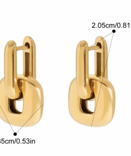 Dany Golden Earrings