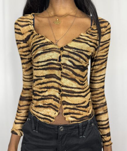 Blouse Leopard Prints Overdrive