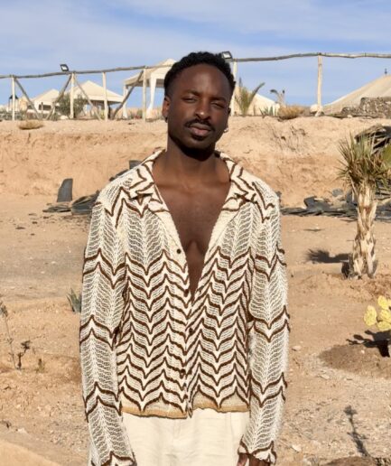 Upcycling Lace Shirt Tshinanu