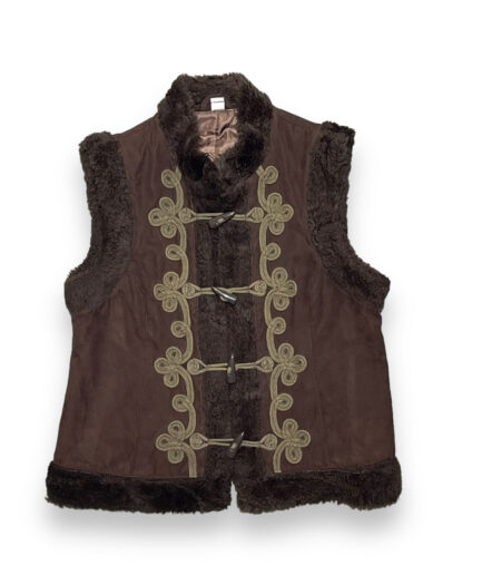 Vest Faux Suede