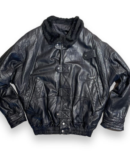 Leather Jacket Bomber