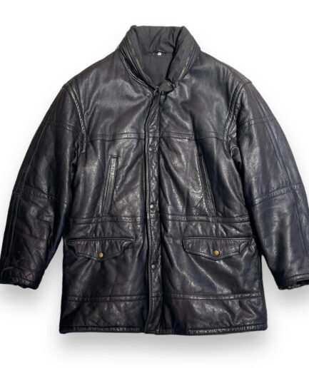 Leather Jacket Puffer