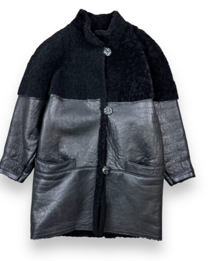 Leather Sherling Jacket