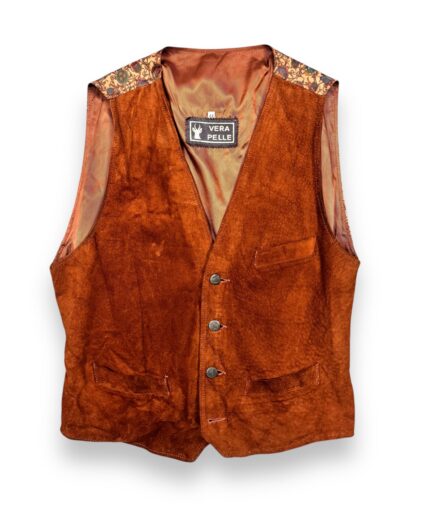 Leather Suede Vera Pelle Vest