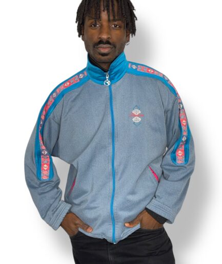 Track Jacket Diadora Light Blue