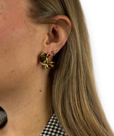 Martina Golden Earrings