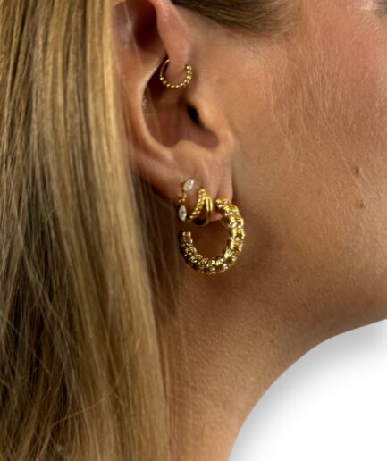 Minie Gold Earrings