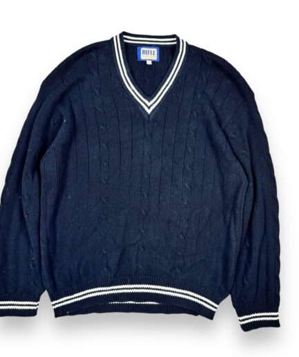 Knit V Neck Rifle Vintage