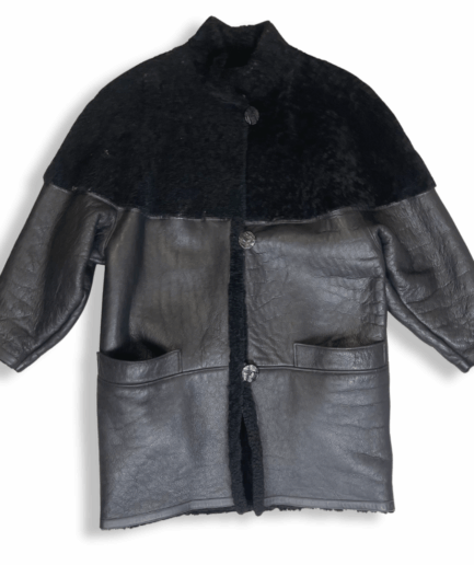 Leather Jacket Sherling Fibok