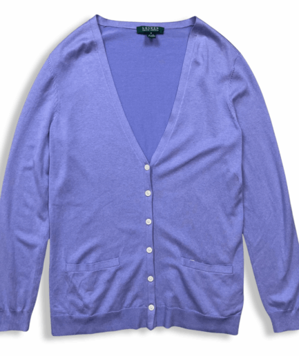 Knit Cardigan Silk Ralph Lauren