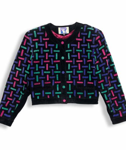 Blazer Crop Leather Yessica