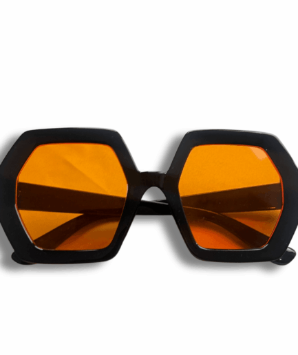 Melvito Black/Yellow Sunglases